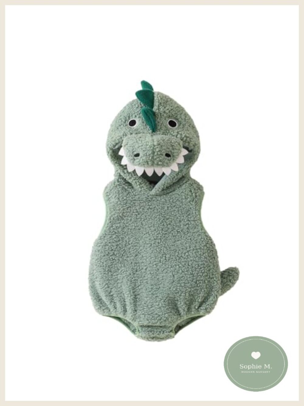 Baby Dinosaur Costume Sleeveless Romper Halloween Outfit